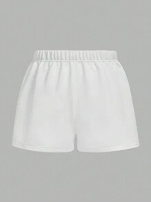 Bộ 3 quần short tối giản màu trơn cỡ lớn dành cho nữ - Nhiều màu - Xem 9