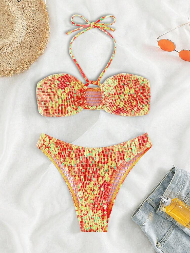 Women Two-Piece Bikini Set (Random Print) Already Purchased Copyright Summer Beach