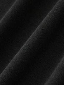 Momelise Plus Size Casual Round Neck Color Block Raglan Sleeve T-Shirt For Spring/Summer Graphic Tees Women Tops - Multicolor - View 4