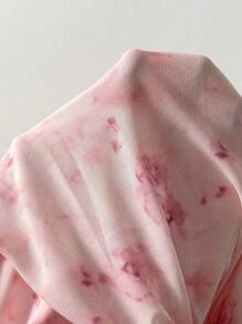 Firerie Body floral femenino con fruncido para moda de primavera y verano - Rosa - Ver 3