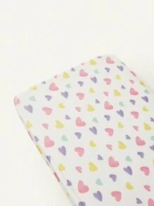 Cozy Pixies 1 件 Cozy Cub Rainbow Heart 柔软亲肤床笠，Oeko-Tex 认证，夏季 - 彩色 - 查看 5