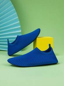 兒童透氣防滑軟底室內鞋、游泳鞋、度假水上運動鞋 - 寶藍色 - 查看 5
