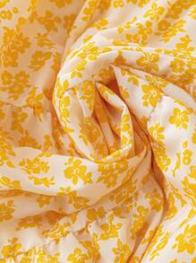 Soleia Women's Vacation, Easter, Graduation, Wedding Party, Lunch, Garden Afternoon Tea Casual Romantic Country Style Cute Ditsy Floral Print Cami Elastic Waist Flowy Dress,Pastel Dresses For Women - Multicolor - View 5