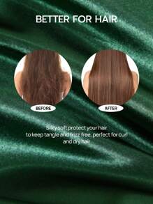 1个优质缎面信封式枕套，柔软透气，抗皱，呵护头发和肌肤，提升睡眠质量，不含枕芯，深绿色，通过Oeko-Tex认证 - 墨綠色 - 查看 6