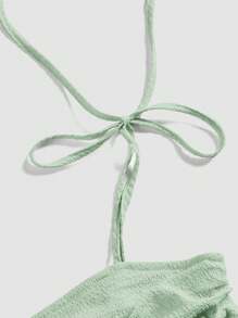 SHEIN MOD Summer Casual Solid Color Sleeveless Dress