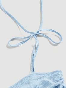 SHEIN MOD Elegant Solid Color Ruched Waist Cami Dress,Summer Dresses For Women,Pastel Dresses For Women