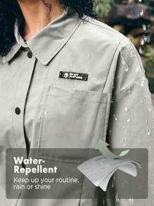 In My Nature 女性戶外運動長袖衫 - 米色 - 查看 3