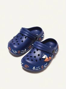 Cozy Pixies Cute And Fun Shark Design Baby Clogs Garden Shoes