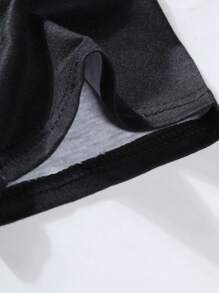 Manfinity Homme Men Ombre Letter Graphic Tee - Multicolor - View 5