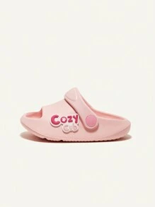 Cozy Pixies 1pair Fashionable Unisex Beach Style Breathable Soft Comfortable Anti-Slip Jelly Shoes For Infants