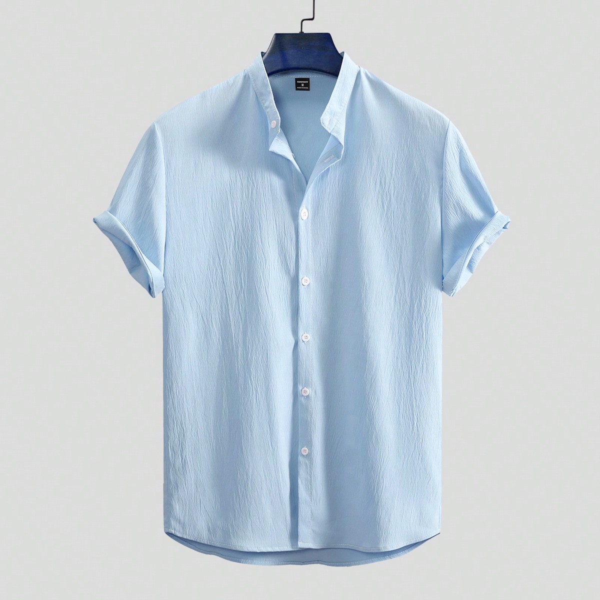 Camisa de manga corta casual y diaria para hombre, para primavera y verano