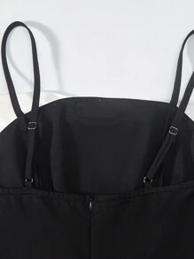 Vestido de alças com laço bonito para adolescente, adequado para o verão