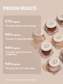 SHEGLAM Base De Maquillaje En BáLsamo De Cobertura Total Color Rojizo Base De Maquillaje Hidratante De Larga DuracióN E Impecable Control De Grasa Corrector De Color Corrector Sin Poros Cobertura De Imperfecciones No Grasosa No Se Apelmaza Base De Maquillaje En Crema De Aspecto MáS Suave Base De Maquillaje Para Navidad Y Marca Belleza Maquillaje Maquullaje CosméTica Para Mujeres NiñAs Perfecto Para Invierno Primavera Ideal Para Y2K Elegante Moda Adecuado Para CumpleañOs San ValentíN Regalo Fiesta Listo Mejor Color - Russet - Ver 6