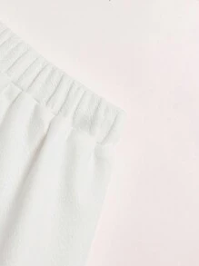 SHEIN X Care Bears Young Girl Casual  Love-A-Lot Bear,Wish, Bedtime & Funshine Bear Printed Elastic Waist Skirt For Summer