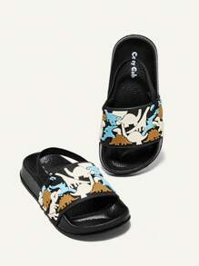 Cozy Pixies Baby Flat Shoes, Eva Open Toe Outdoor Comfortable Breathable Anti-Slip Cartoon Sandals