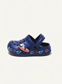 Cozy Pixies Cute And Fun Shark Design Baby Clogs Garden Shoes