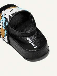Cozy Pixies Baby Flat Shoes, Eva Open Toe Outdoor Comfortable Breathable Anti-Slip Cartoon Sandals