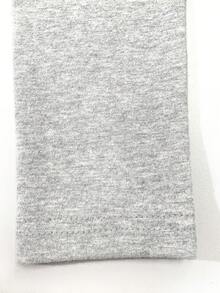 XLLAIS Women's Soft & Comfortable Cotton V-Neck Long Sleeve Casual T-Shirt, Gray - Dark Grey - View 4