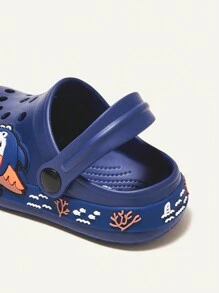 Cozy Pixies Cute And Fun Shark Design Baby Clogs Garden Shoes