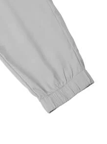 Manfinity Homme Loose Fit Men's Drawstring Waist Carrot Pants
