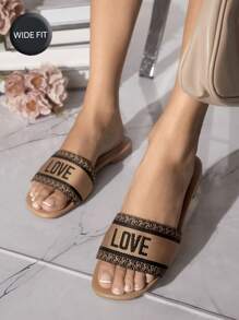 SHUZIA Plus Size Slippers