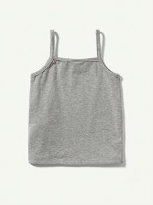 Cozy Pixies Baby Girl 4pcs Knitted Soft Camisole Tops Set With Decorative Bowknot For Casual Outfits