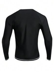 Manfinity Men's Simple Printed Surfing Shirt
