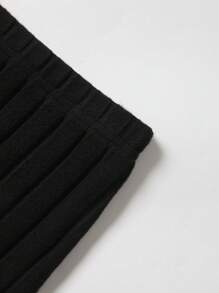 SHEIN Unity Texture-Grabbing Strapless Crop Top And Skirt Set - Multicolor - View 5