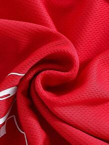 Tween Boy Loose Fit Sports Polo Neckline Patterned Short Sleeve And Shorts 4-Piece Set - Multicolor - View 6