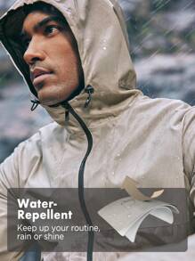 In My Nature Men's Stylish Zipper Closure Outdoor Casual Jacket