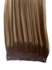 Dây câu cá vô hình 16 inch 4 kẹp tóc giả tóc thật nối thẳng cho nữ 100g kẹp tóc nối - S4/4/27 - Xem 6