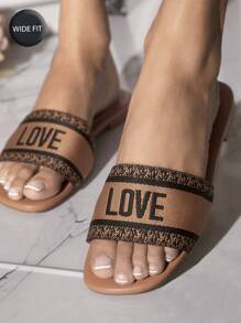 SHUZIA Plus Size Slippers