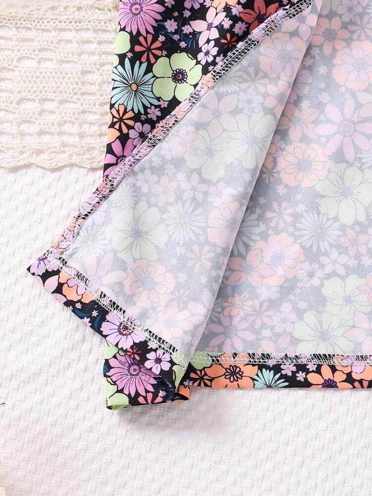 Tween Girl Cool & Casual Three-Piece Set For Spring, Summer And Autumn