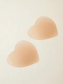 LUVLETTE Reusable Sticky Adhesive Silicone No Show Nipple Covers - Almond - View 8
