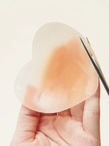 LUVLETTE Reusable Sticky Adhesive Silicone No Show Nipple Covers - Almond - View 7