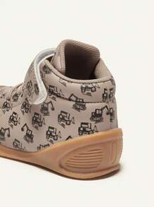 Cozy Pixies Baby Cartoon Car Pattern Ankle Strap Sporty Skate Shoes For Outdoor - Multicolor - View 7