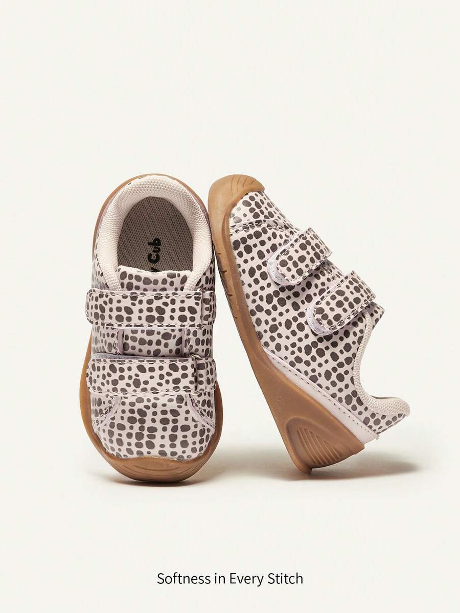 Cozy Pixies 嬰兒撞色魔術貼帶帶運動板鞋適用於戶外 - 彩色 - 查看 1