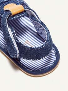 Cozy Pixies 全新夏季款式柔软舒适蓝色男婴凉鞋平底步行鞋 - 藍色 - 查看 7