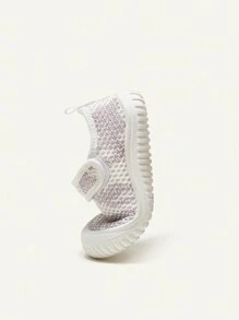 1pair Fashionable Unisex Baby Casual Sports Shoes, Lightweight Breathable Mesh Outdoor Shoes - Multicolor - View 4