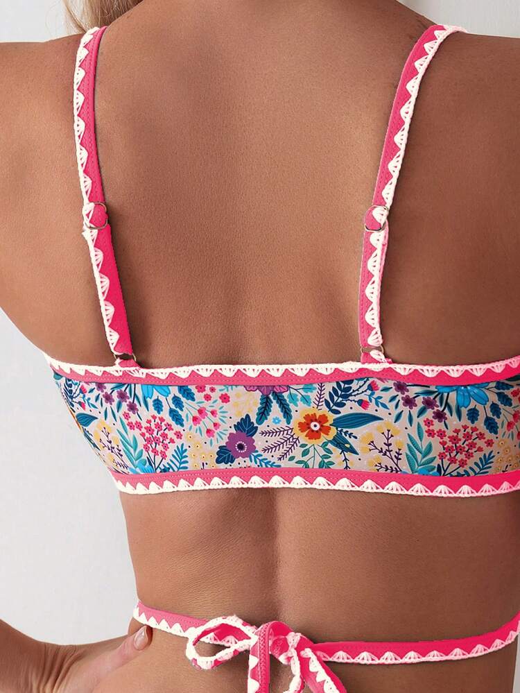 Women Random Printed Bikini Set Summer