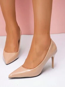 Mới Đúng mốt & Giải trí & Làm Việc  & Thoải mái Giày cao gót Giày nữ Baotou Đối với Trưởng thành Quý cô In Màu be , Bốn - Màu be - Xem 4