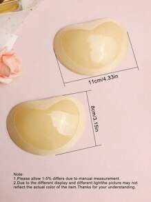 隱形胸貼,自粘硅膠內墊,超厚海綿襯墊