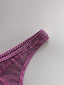 Snug Zone 女士性感蕾丝日常配套内裤内衣（3 件套） - 彩色 - 查看 3