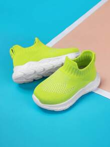 Toddler/Baby' Breathable Slip-On Athletic Sneakers, Comfortable Casual Shoes For Everyday Wear, Spring/Summer