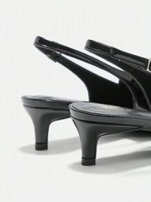 CUCCOO BIZCHIC 女式尖头小猫跟乐福鞋，学院风秋季款