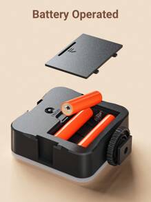 Teckwe Luce di riempimento molletta-on, mini luce selfie portatile per selfie, trucco, live stream, regali di Natale, must-have per campeggio e vacanze autunnali e invernali, accessori per vacanze, forniture per campeggio