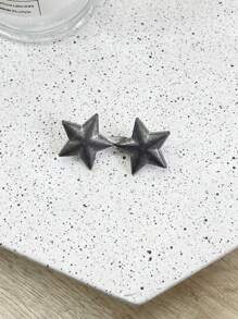 DAZY Star Shaped Button For Diy Clothing Decoration - Black - View 8
