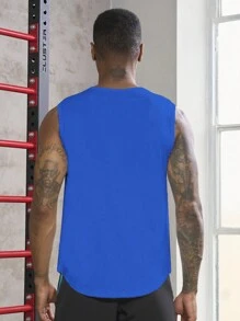 Manfinity Sport Corelite 男友风格男士休闲无袖春夏运动背心 适合日常穿着 运动上衣 篮球运动衫 男友风格男士 我爱我的男朋友 图案男友风格男士 T 恤 男友风格男士慢跑裤