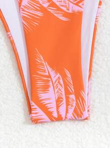 SHEIN Swim Women Summer Beach Fashionable Holiday Style Random Printed Bikini Set - Multicolor - View 9