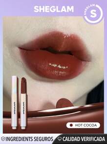 SHEGLAM Pout-Perfect Shine Lip Plumper-Chocolate Caliente Brillo Labial SóLido Hidratante Y Voluminizador Suero Voluminizador De Labios Nutritivo Antiadherente LáPiz Labial De Aceite De Coco CosméTicos Para Labios Regalo Voluminizador De Labios MarróN GraduacióN CumpleañOs Vacaciones Verano OtoñO Y2K Elegante Moda Mujeres NiñAs Maquillaje CosméTico Belleza Fiesta Playa Viaje Camping Aire Libre Escuela Campus ExcursióN Festivales DecoracióN Regalo Presente Rosa Chica Cosplay Mejor Color Encanto Vibra